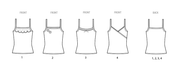 Simplicity Sewing Pattern 9967 1980's Pullover Knit Tops from Jaycotts Sewing Supplies