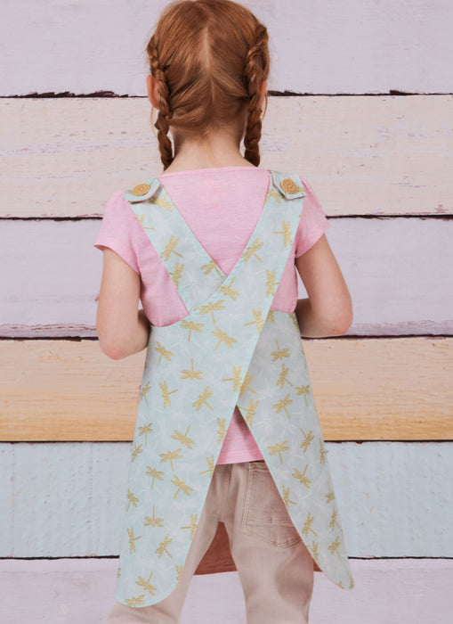 Simplicity Sewing Pattern 9969 Children's and Women's Reversible Aprons from Jaycotts Sewing Supplies
