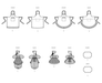 Simplicity Sewing Pattern 9973 Aprons and Kitchen Décor from Jaycotts Sewing Supplies