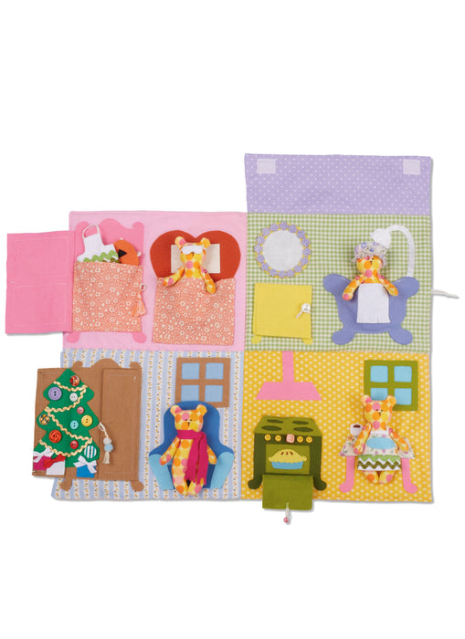 Simplicity Sewing Pattern 9976 Doll House Backpack with Bear from Jaycotts Sewing Supplies