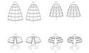 Simplicity sewing pattern S3192  Costume Cage Crinolines and Panniers from Jaycotts Sewing Supplies