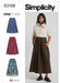 Simplicity Sewing Pattern 3198 Misses' Gathered Skirt in Two Lengths from Jaycotts Sewing Supplies