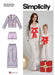 Simplicity Sewing Pattern 3202 Children's and Misses' Lounge Top, Shorts and Pants from Jaycotts Sewing Supplies