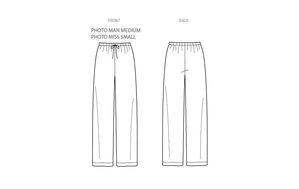Simplicity Sewing Pattern 3205 Unisex Lounge Pants from Jaycotts Sewing Supplies