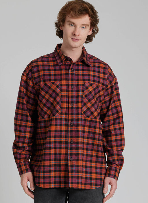 Simplicity Sewing Pattern 3207 Men's  Oversized Shirt from Jaycotts Sewing Supplies