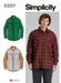 Simplicity Sewing Pattern 3207 Men's  Oversized Shirt from Jaycotts Sewing Supplies