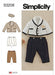 Simplicity Sewing Pattern 3208 Babies' Jacket, Pants in Two Lengths and Cap in S-M-L from Jaycotts Sewing Supplies