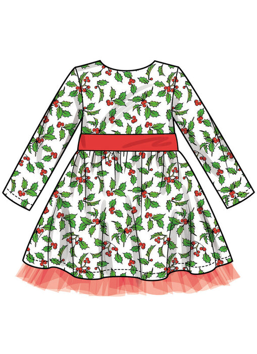 Simplicity Sewing Pattern 3209 Children's Dress with Sleeve Variations from Jaycotts Sewing Supplies