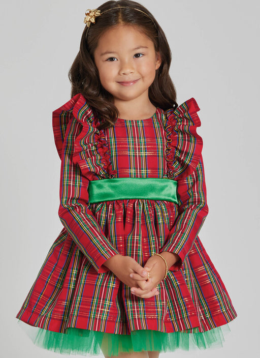 Simplicity Sewing Pattern 3209 Children's Dress with Sleeve Variations from Jaycotts Sewing Supplies