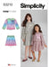 Simplicity Sewing Pattern 3210 Children's and Girls' Two-Piece Dress from Jaycotts Sewing Supplies