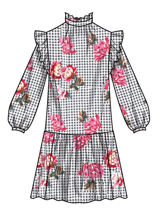 Simplicity Sewing Pattern 3211 Girls' Dress with Sleeve Variations from Jaycotts Sewing Supplies