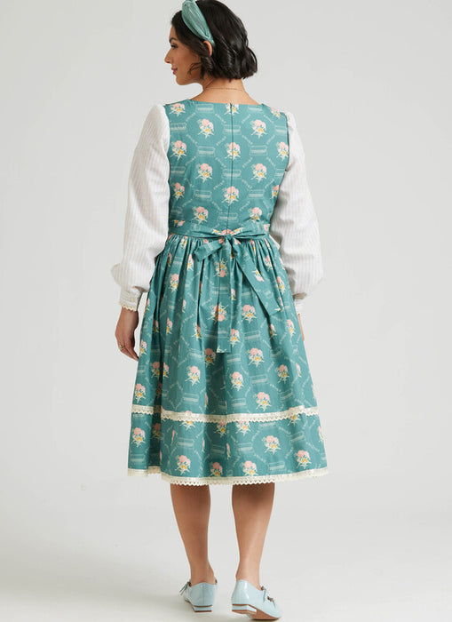 Simplicity Sewing Pattern 3213 Misses' Lace Trimmed Dress in Two Lengths by Gunne Sax by Jessica McClintock from Jaycotts Sewing Supplies