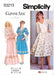 Simplicity Sewing Pattern 3213 Misses' Lace Trimmed Dress in Two Lengths by Gunne Sax by Jessica McClintock from Jaycotts Sewing Supplies