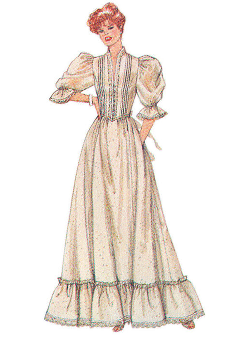 Simplicity Sewing Pattern 3215 Misses' and Miss Petite Fitted Dress in Two Lengths by Gunne Sax by Jessica McClintock from Jaycotts Sewing Supplies