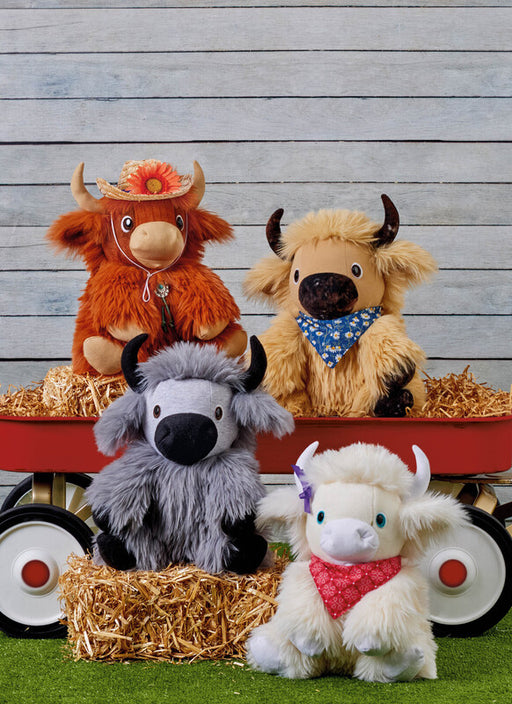 Simplicity Sewing Pattern 3221 Plush Highland Cows by Carla Reiss from Jaycotts Sewing Supplies