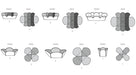 Simplicity Sewing Pattern 3222 Patchwork Cozies from Jaycotts Sewing Supplies
