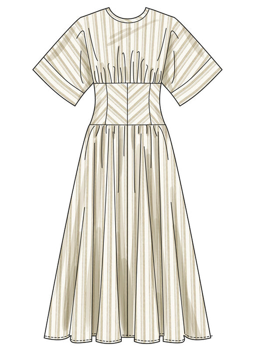 Simplicity Sewing Pattern 3229 Misses' and Women's Midi Dress in Two Lengths from Jaycotts Sewing Supplies
