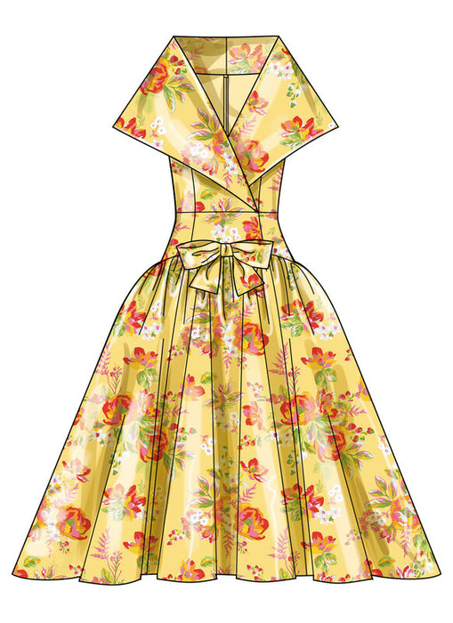 Simplicity Sewing Pattern 3231 Misses' Drop Waist Dress in Two Lengths from Jaycotts Sewing Supplies