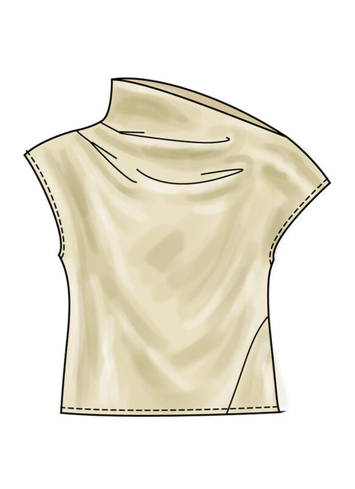 Simplicity Sewing Pattern 3233 Misses' Draped Top in Three Lengths from Jaycotts Sewing Supplies