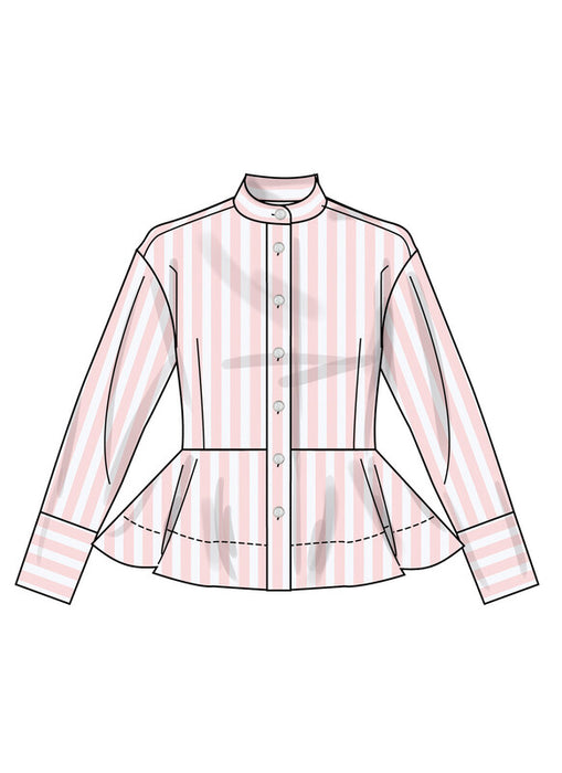 Simplicity Sewing Pattern 3234 Misses' Peplum Shirt from Jaycotts Sewing Supplies