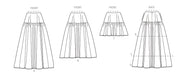Simplicity Sewing Pattern 3237 Misses' Skirt in Three Lengths from Jaycotts Sewing Supplies