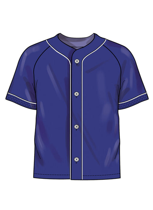 Simplicity Sewing Pattern 3241 Unisex Baseball Top from Jaycotts Sewing Supplies