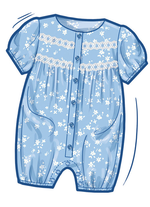 Simplicity Sewing Pattern 3242 Babies' Rompers and Jumpsuit's from Jaycotts Sewing Supplies