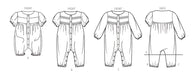 Simplicity Sewing Pattern 3242 Babies' Rompers and Jumpsuit's from Jaycotts Sewing Supplies