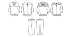 Simplicity Sewing Pattern 3243 Toddler's Knit Tops and Leggings from Jaycotts Sewing Supplies