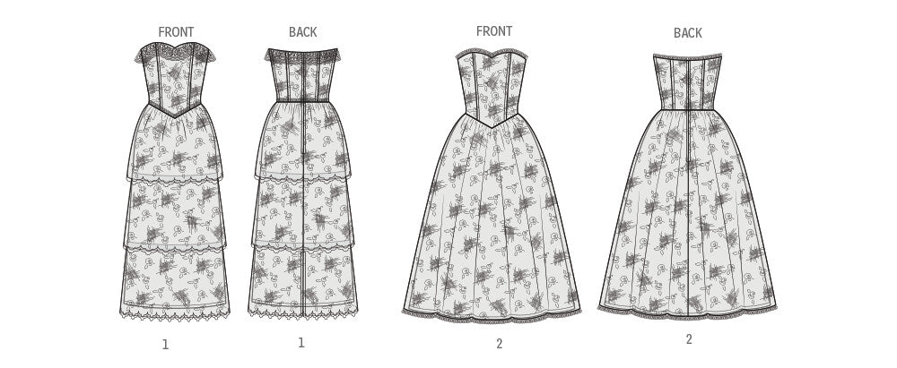 Simplicity Sewing Pattern 3246 Misses' and Miss Petite 1970's Dresses by Jessica McClintock from Jaycotts Sewing Supplies