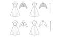 Simplicity Sewing Pattern 3250 Misses' 1950's Dress and Reversible Bolero from Jaycotts Sewing Supplies