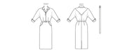 Simplicity Sewing Pattern 3251 Misses' 1950's  Dolman Sleeve Dress from Jaycotts Sewing Supplies