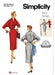 Simplicity Sewing Pattern 3251 Misses' 1950's  Dolman Sleeve Dress from Jaycotts Sewing Supplies