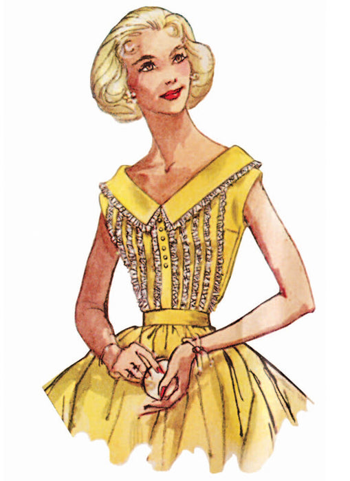Simplicity Sewing Pattern 3252 Misses' 1950's Blouse from Jaycotts Sewing Supplies