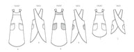 Simplicity Sewing Pattern 3257 Misses' Cross Back Aprons from Jaycotts Sewing Supplies