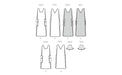 Simplicity Sewing Pattern 3258 Misses' Reversible Cobbler Apron and Hat in Three Sizes S, M and L from Jaycotts Sewing Supplies