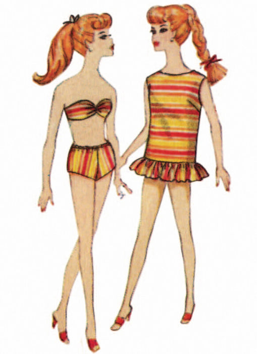 Simplicity Sewing Pattern 3261 Vintage 11 1/2" Doll Clothes from Jaycotts Sewing Supplies