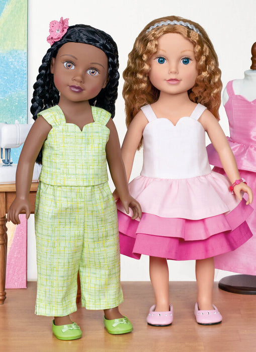 Simplicity Sewing Pattern 3262 18" Doll Clothes from Jaycotts Sewing Supplies