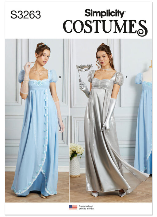 Simplicity Sewing Pattern 3263 Misses' Regency Ball Gowns from Jaycotts Sewing Supplies