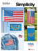 Simplicity Sewing Pattern 3264 Flags and Appliques from Jaycotts Sewing Supplies