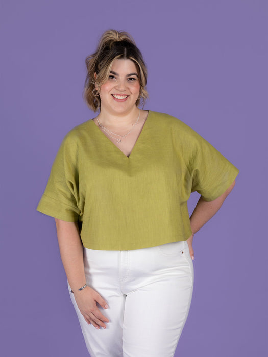 Tilly and The Buttons Samara Top sewing pattern from Jaycotts Sewing Supplies