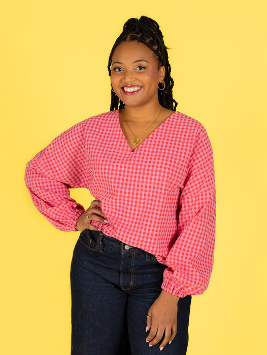 Tilly and The Buttons Samara Top sewing pattern from Jaycotts Sewing Supplies