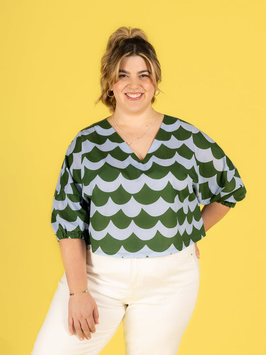 Tilly and The Buttons Samara Top sewing pattern from Jaycotts Sewing Supplies