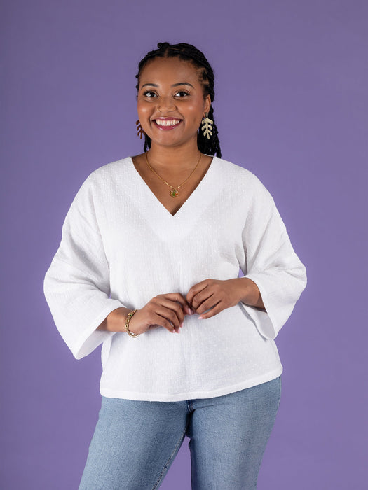 Tilly and The Buttons Samara Top sewing pattern from Jaycotts Sewing Supplies