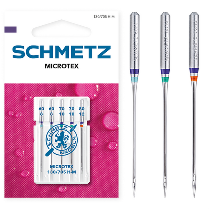 Schmetz Microtex Sharp Sewing Machine Needles from Jaycotts Sewing Supplies