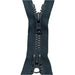 YKK Dark Slate Grey Two way Open End Zip, Heavy plastic from Jaycotts Sewing Supplies