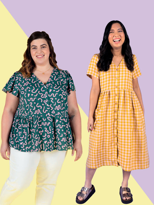 Tilly and The Buttons Nell Blouse and Dress Pattern from Jaycotts Sewing Supplies