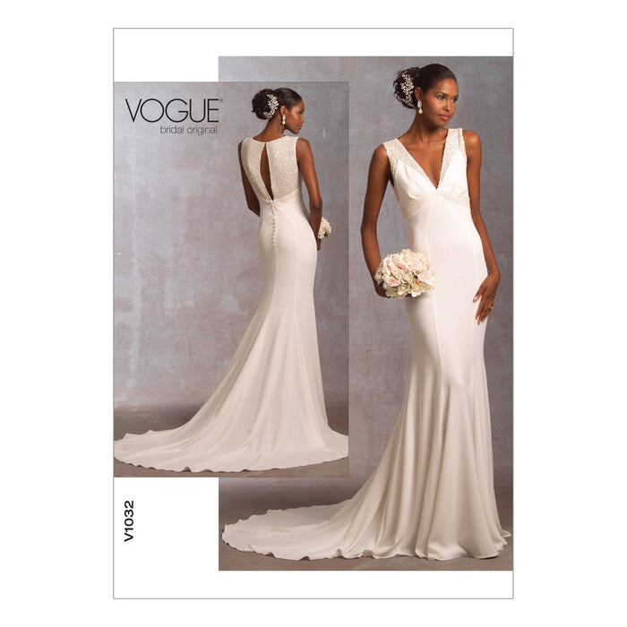 Vogue Pattern 1032  Misses' Wedding Dress from Jaycotts Sewing Supplies