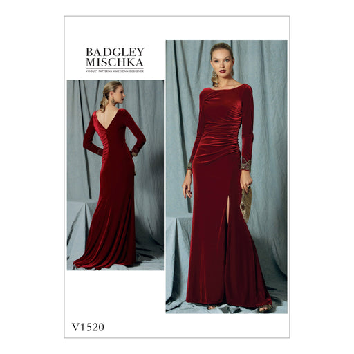 Vogue Pattern 1520 MISSES' DRESS from Jaycotts Sewing Supplies