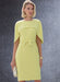 Vogue Pattern 1579 MISSES' PETITE DRESS from Jaycotts Sewing Supplies